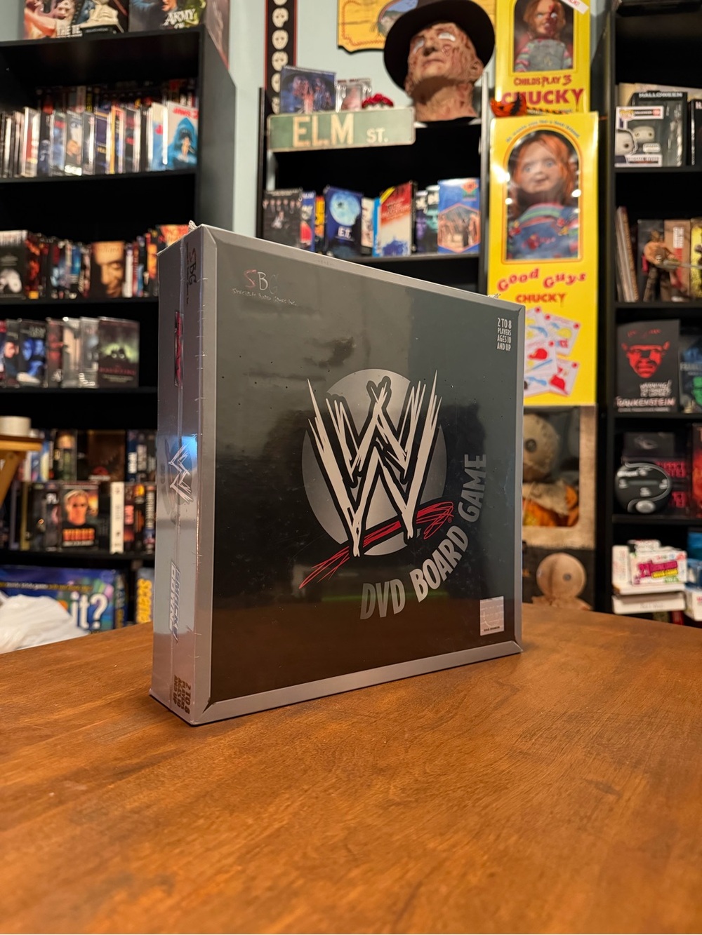 WWE DVD Board Game - Black, Silver & Red Logo Edition factory sealed